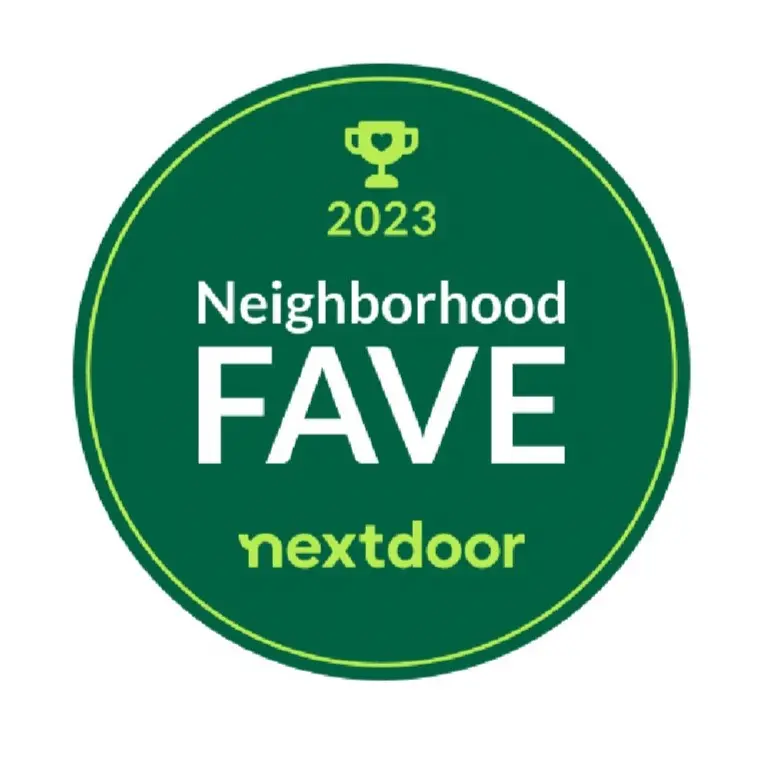 Nextdoor Fave badge.