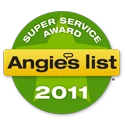 Angie's List Super Service Award icon.