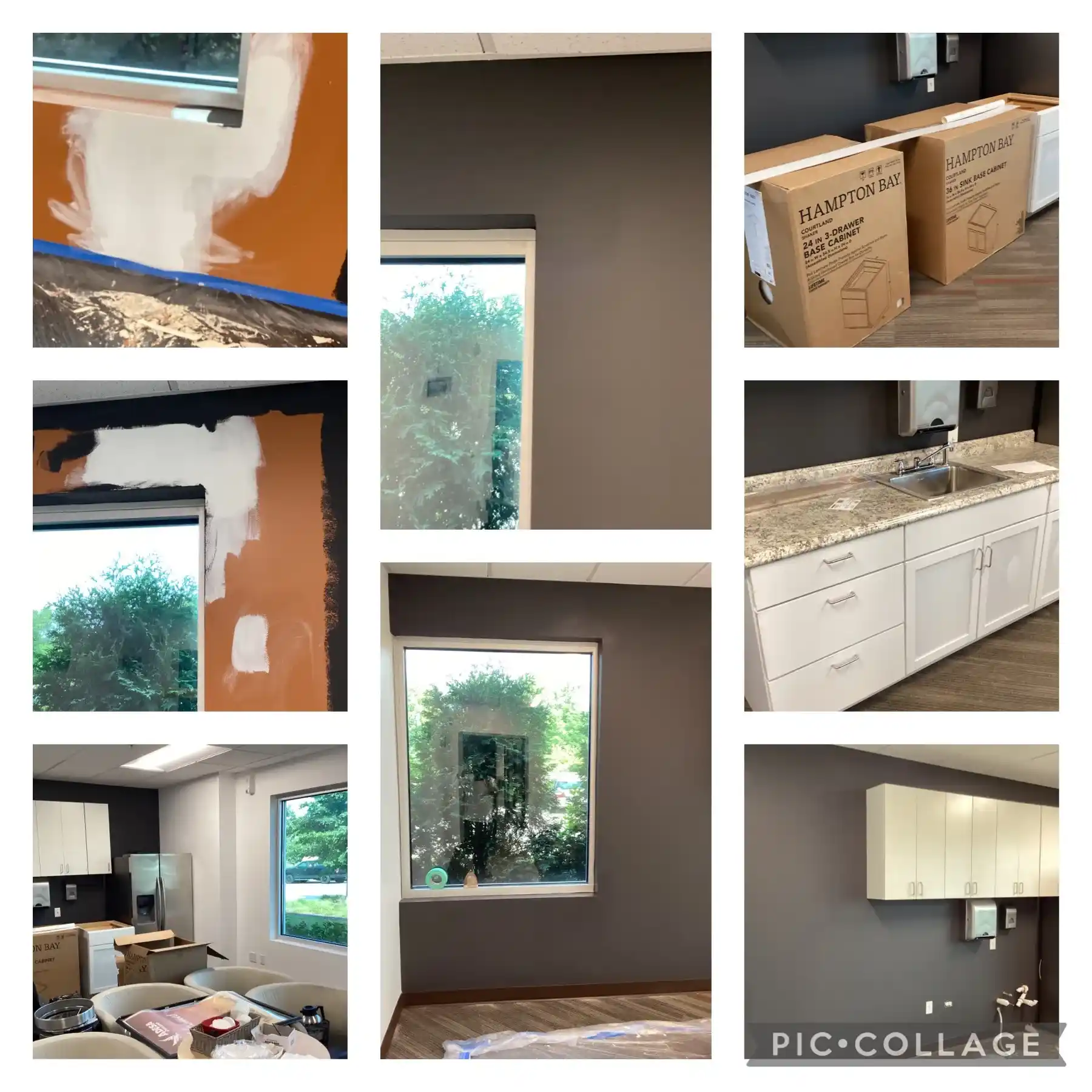 Photo showcasing kitchen renovation performed by Mr. Handyman of Wheaton-Hinsdale