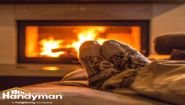 cozy fireplace winter comfort