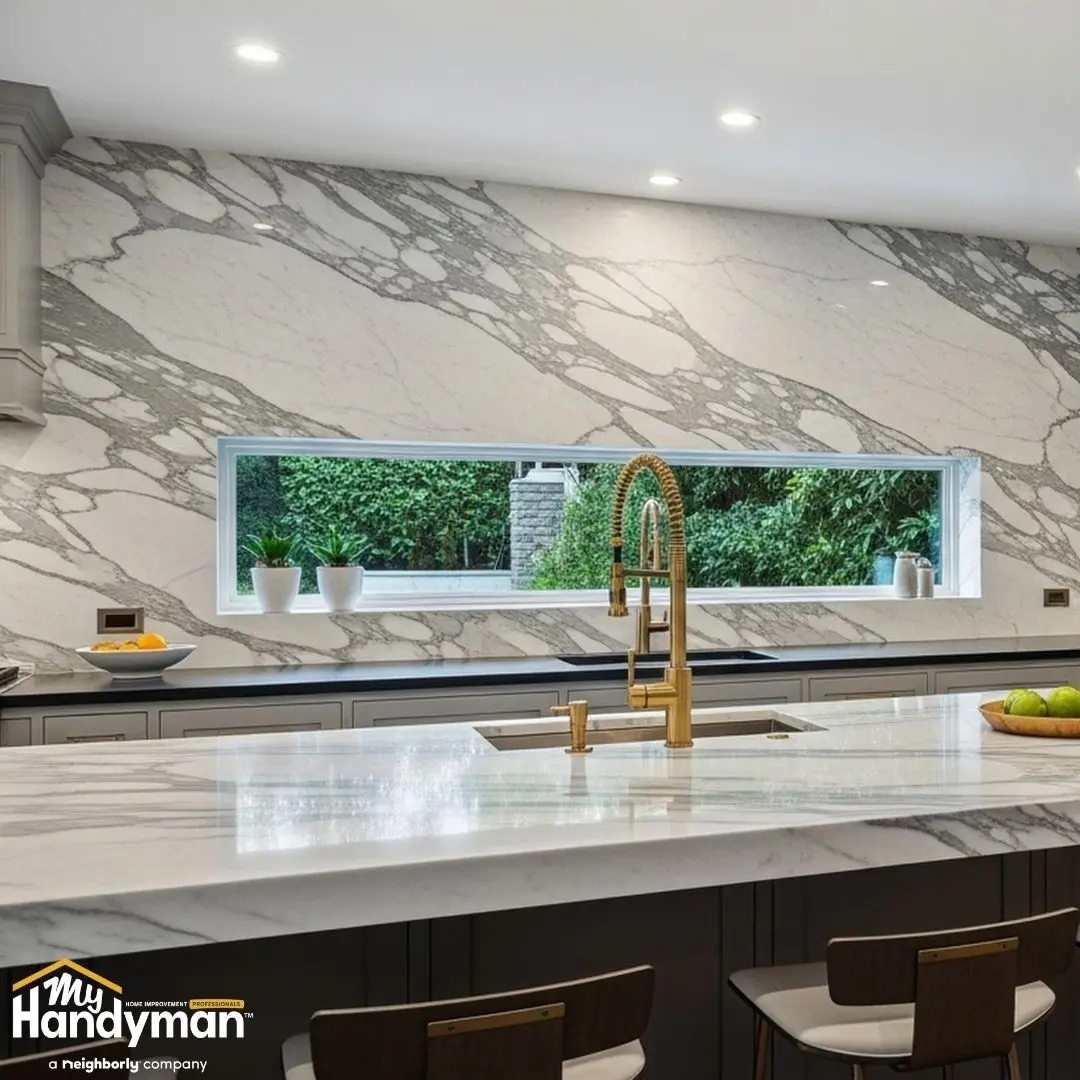 Modern kitchen island