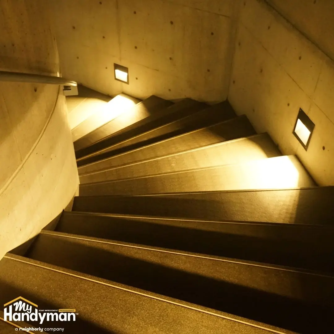 Stairway safety.